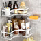MAXIFFE Shower Caddy Organizer, 3-Pack Corner Shower Caddy Organizer Shelves Storage Rack