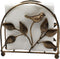 Cast Iron Bird & Tree Classic Napkin Holder - Tabletop Freestanding Tissue Dispenser, Bronze