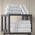 6 Set 2 2 2 Hawmam Linen White Piece Bath Towels for Bathroom Original Turkish Cotton Soft, Absorbent and Premium Bath