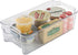 Kitchen Details 2 Pack Large Refrigerator Shelf - Stackable Storage for Countertops, Cabinets, Pantry, Freezer (12.3" x