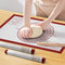Extra Large Silicone Baking Mat, Non-Stick Pastry Sheet for Dough Rolling, Counter Mat Oven Liner 26 x 16 Inch