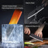 7" Chef Knife, Ultra Thin High Carbon Stainless Steel Santoku Knife for Kitchen, Professional for Family & Restaurant