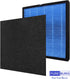 PUREBURG Replacement True HEPA Filter Kit, Compatible with Okaysou Airmax 10L Pro, Aiibot Aiibot-A300, SimPure HP3-A