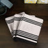 Urban Villa 100% Cotton Kitchen Towels Pack of 3, Highly Absorbent Quick Drying Soft Dish Towels, 20x30 Inch, Black &