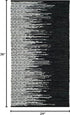 SAFAVIEH Vintage Leather Collection Accent Rug - 2' x 3', Light Grey & Black, Handmade Modern Leather