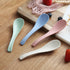 WUWEOT 24 Pack Wheat Straw Soup Spoons, 6 Inches Colourful Unbreakable Meal Spoon for Kids and Adults