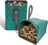 53-Gallon Leaf Collector, Large Yard Dustpan-Type Lawn and Leaf Bags, Reusable Garden Bags for Leaves, Debris, Grass