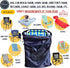 36"x24"x6") 420D NAVY BLUE (Large Beach Chair Bag. For Tent, Camping Mattress, Recliner, Dog Bed, Director & Lounge