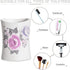 Popular Bath Tumbler, Michelle Collection, Lilac, 5x2x4