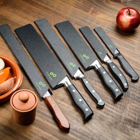 EVERPRIDE Chef Knife Sheath Set, 6-Piece Universal Blade Edge Cover Guards for Kitchen Knives