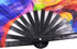 Amajiji Large Folding Hand Fan for Men/Women, Chinese/Japanese Bamboo Festival Accessories, Ocean Color