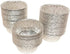 2 Oz Disposable Baking Cups, Tins Foil Pans, 70 mL Aluminum Foil Cupcake Bowl, 100Pcs for Baking, Roasting