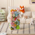 Dmticoasis Large Metal Stuffed Animal Storage Zoo, Metal Stuffed Animal Holder Organizer with Elastic Cord