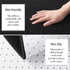 Keeko Soft Area Rugs for Bedroom Living Room, 2x3 Black Modern Low Pile Fluffy Small Rug Door Mat