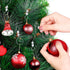 INCREWAY 30 PCS Ornament Hooks, Silver S-Shaped Hangers with Crystal Beaded for Christmas Tree Hanger Metal Hooks