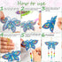 6 3D YUNVI Pcs Diamonds Paintings Suncatcher, Double Sided Diamonds Paintings Wind Chime Paint by Number, Diamond