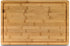 Heim Concept Organic Bamboo Cutting Boards, Extra Large Chopping Board with Juicy Groove, 18x12x3/4