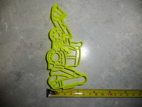 BACKHOE DIGGER Cookie Cutter - Excavating Construction Equipment Vehicle, Made in USA PR3231