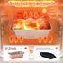 HONGBAKE Mini Loaf Pan for Baking Bread, Nonstick Small Banana Bread Tins Set of 3, 6 x 3.3 x 2 In - Rose Gold