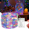 16FT 50 LED Fairy Lights Battery Operated with Timer, 8 Modes USB