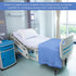 66x90 Inch 100% Cozy, (1-Pack) Linteum Textile Supply Blue Hospital Thermal Blanket Cotton, Soft and Breathable