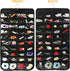 Luney Hanging Jewelry Organizer, 80 Pockets Earring Holder for Woman, Storage for Earrings, Necklaces, Bracelets (1PCS)