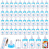 PINKXHY 62 Pcs 3.5 Inch Baby Mini Milk Bottle Baby Shower Favor with