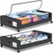 Beborxue Under Bed Storage with Wheels, 2-Pack Under the Bed Storage Containers