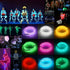 Pack 16.4ft 5m 360 (16.4ft 5m, JIGUOOR EL Wire Battery / Bright Neon Light Strip Illumination Neon Tube Rope Lights