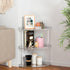 3 9.5x9.5x15.7 Inch, Countertop Sezanrpt Tier Acrylic Corner Shelf Organizer Storage Transparent Corner Shelf