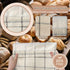 Duthcbw XL Linen Bread Bag for Homemade Sourdough with Proofing Cover, Reusable Organic Linen bags with TPU Lining