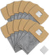 12 Pack Vacuum Bags Replacement - Fit for Oreck Handheld Vacuum Cleaner Models, Replaces Part # PKBB12OF
