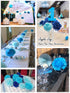 12 Pcs Tissue Pom Poms Kit, Tissue Paper Flowers for Birthday, Baby Shower, Graduation, Bachelorette Party Decoration