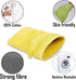 Pack 12 (6 9 Inches) 100% ZUPERIA Premium Bath Mitts - of x - Cotton European Style Washcloths with Loop - Super Soft