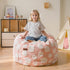 MAXYOYO Bean Bag Chair for Kids, Cloud Pattern Lazy Chair with High-Density
