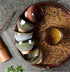 6pc Ceramic Kung Fu Tea Set with Japanese Tea Cup and Sake Cup, 2.1oz Capacity, Available in 6 Colors