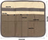 Camping Utensil Bag, Knife Roll Bag for Chefs, Canvas Roll Up Culinary Bag for Cooking, Camping, Tableware Storage