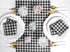 36 Inches 100% 14 36 Inch Summer, Solino Home Linen Gingham Check Table Runner - Pure Linen Black Checkered Table