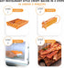 Pack 2 Bad Boy Microwave Bacon Cooker - Crispy Bacon Cooker For Microwave Oven - Microwave Cookware for Crispy