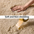 Soft Runner Rugs for Bedroom Hallways, 2x6 Beige Fluffy Shag Throw Area Rug Non Slip for Bedside Dorm Living Room