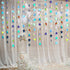 Patelai Glitter Star Garland Banner Decor, 130 Feet Holographic Iridescent Star Hanging Bunting for Parties