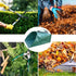 (200L) Leaf collector leaf scoop,Foldable yard waste bag,Extra large lawn bags leaf bags,Heavy leaf pick up tools leaf