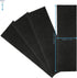 Filter Bros Carbon Filter B 4Pack Replacement Fits GermGuardian AC4825 AC4900CA