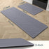 Mattitude Kitchen Mat Set - 2PCS Cushioned Anti-Fatigue Rug, Waterproof Standing Desk Mat for Kitchen, Sink, Office,