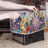 Toaster Covers Bread Machine Cover Fits for Most Standard 2 Slice Toasters Kitchen Appliance Toaster Dust Cover Microwave Bread Maker Cover Mandala Flower