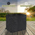 Ice Maker Cover, Waterproof Protective Cover for Countertop Ice Maker Machine, Portable Ice Cube Maker (Black)