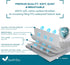 Stuff4Tots 4 39x75 inches Waterproof Mattress Protector (Twin), Premium with Layer Protection, Super Soft, Breathable