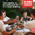 DI ORO Silicone Spatula Set, 3pc, Rubber Kitchen Spatulas for Baking, Cooking, & Mixing, Black