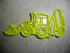 BACKHOE DIGGER Cookie Cutter - Excavating Construction Equipment Vehicle, Made in USA PR3231