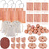 Tigvio 48-Pc Cedar Blocks for Clothes Storage: Blocks, Planks, Hooks, Rings, Balls, &